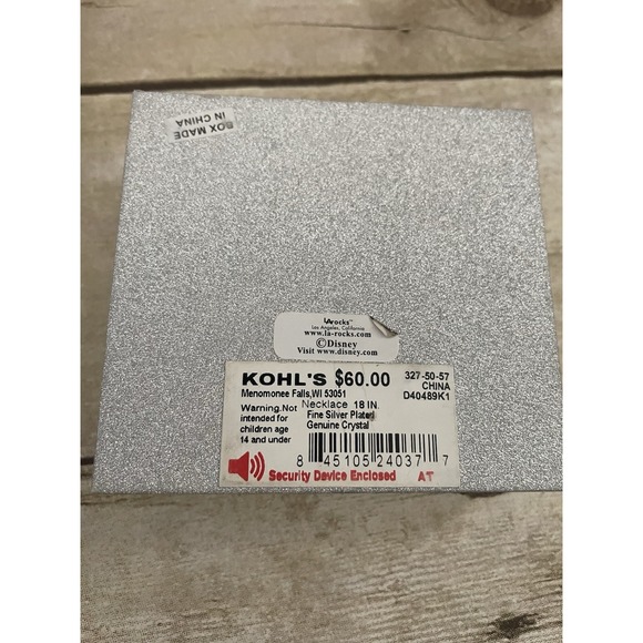 Disney Mickey and Tiara‎ Crown Necklace, New, Lot Of 2 - Picture 2 of 8